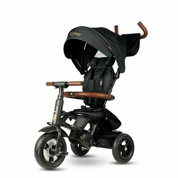 QPlay Tříkolka Rito Deluxe (Limited special edition) Black porovnat ceny