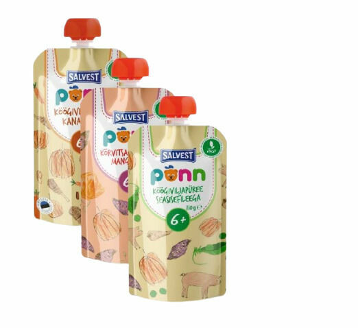 Salvest Põnn BIO Variace kapsiček Chuť venkova 3x110g porovnat ceny