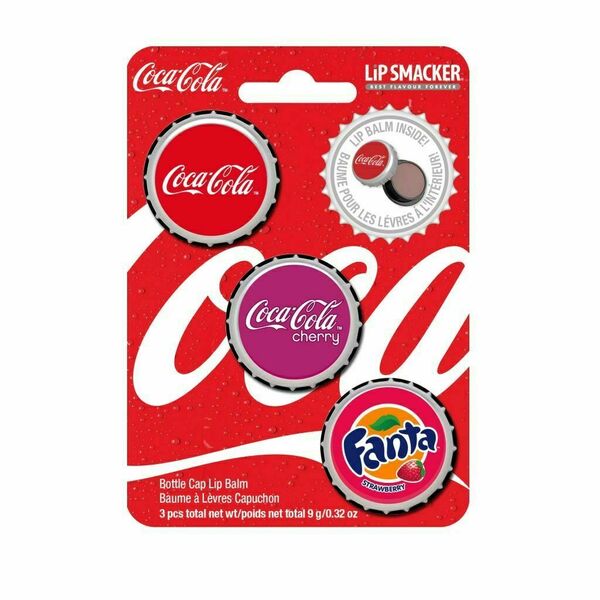 Lip Smacker Cola Bottle Cap balzámy na rty 3x9 g porovnat ceny