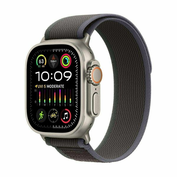 Apple Watch Ultra 2 GPS + Cellular, 49mm Titanium Case with Blue/Black Trail Loop - M/L porovnat ceny