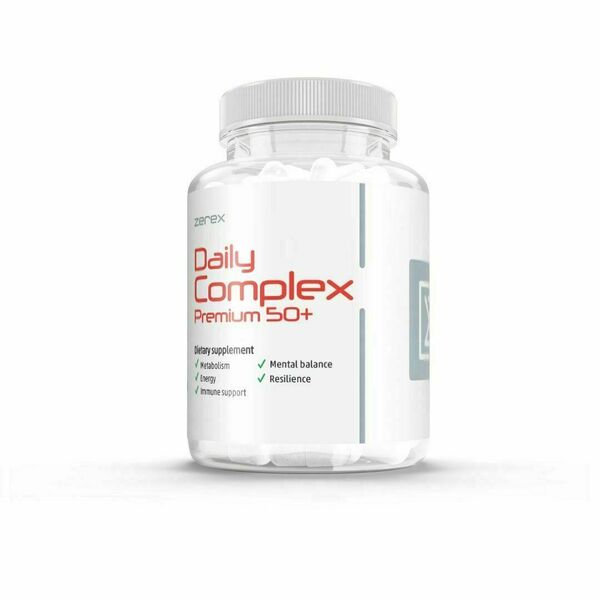 Zerex Daily Complex Premium 50+ 90 kapslí porovnat ceny