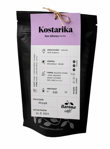 Barona Café Kostarika - Don Alfonso 250 g porovnat ceny