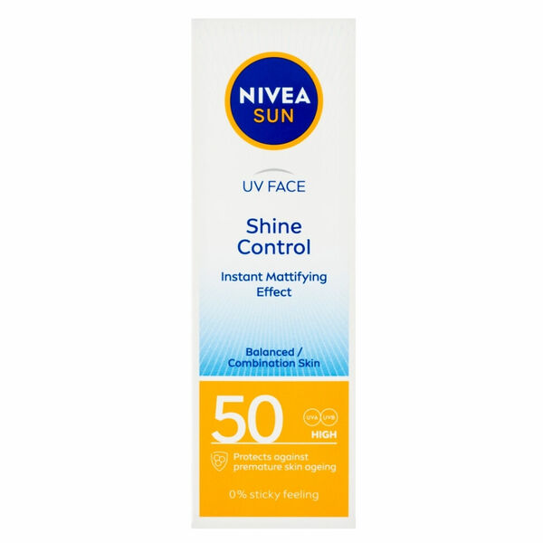 NIVEA Sun Zmatňující pleťový krém na opalování OF 50 50 ml porovnat ceny