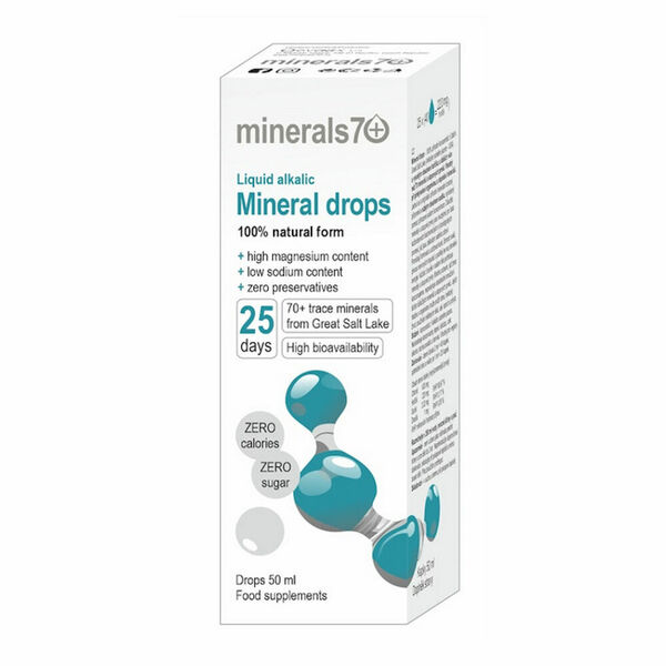 MINERALS70 Mineral drops 100% koncentrát 50 ml porovnat ceny