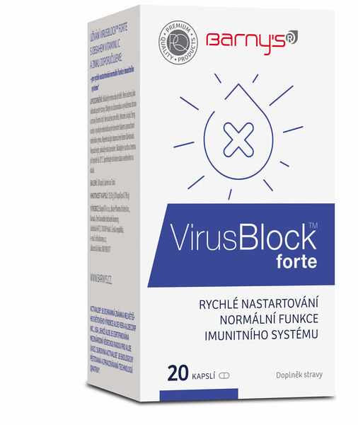 Barny's  Barny’s VirusBlock™ forte 20 kapslí porovnat ceny