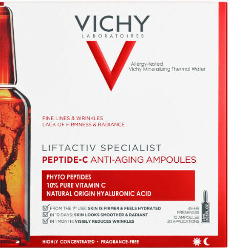 Vichy Liftactiv Specialist Peptide-C ampule proti vráskám 10x 1,8ml porovnat ceny