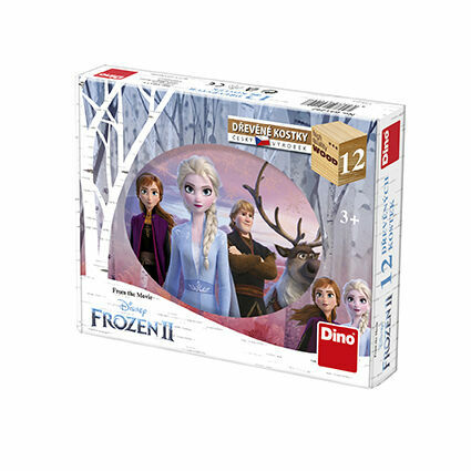 Dino Dřevěné kostky Frozen II 12ks porovnat ceny