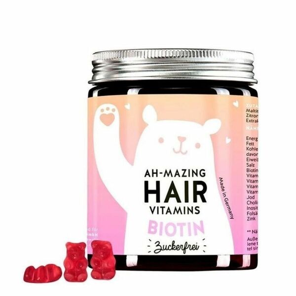 Bears With Benefits Ah-mazing Vitamíny pro zdravé vlasy s biotinem bez cukru 45ks porovnat ceny
