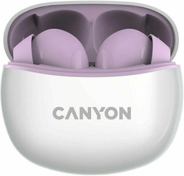 Canyon TWS-5 BT sluchátka s mikrofonem, šeříková porovnat ceny