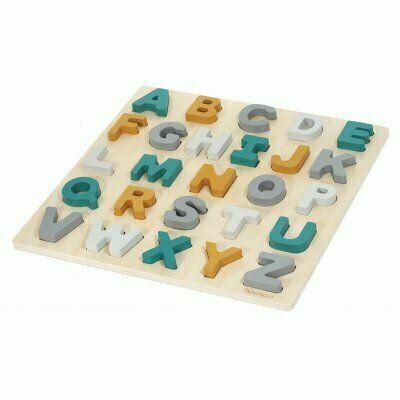 Kindsgut Dřevěné puzzle ABC Caspar porovnat ceny