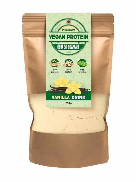 Chevron Nutrition Premium Vegan Protein Vanilka 750 g porovnat ceny