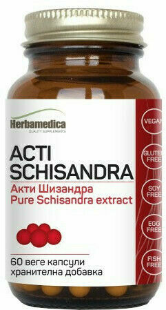 Herbamedica Acti Shisandra 400mg, 60 kapslí porovnat ceny