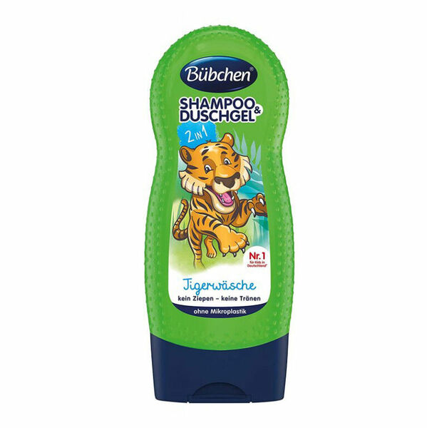 BÜBCHEN Kids šampon a sprchový gel tygr 230 ml porovnat ceny