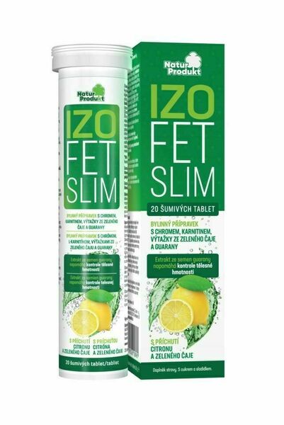 Naturprodukt Izofet Slim 20 šumivých tablet porovnat ceny