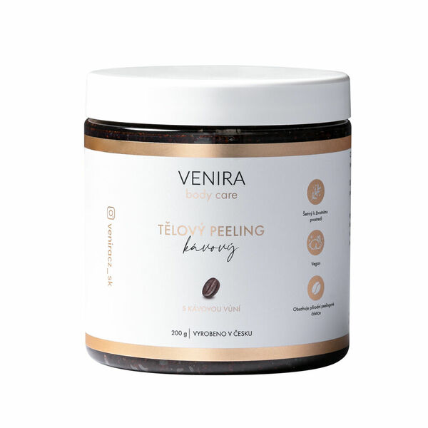 Venira Tělový peeling kávový 200 ml porovnat ceny