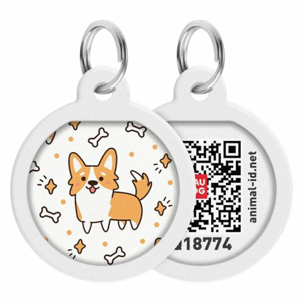 WAUDOG Identifikační známka QR Corgi 1 ks, Velikost: S porovnat ceny
