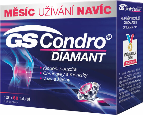 GS Condro Diamant Limitovaná edice 2023, 160 tablet porovnat ceny
