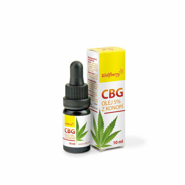 WOLFBERRY CBG 5% Konopný olej 10 ml porovnat ceny
