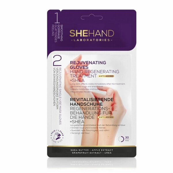 SheCosmetics SheHand Omlazující rukavice s bambuckým máslem 1 pár porovnat ceny