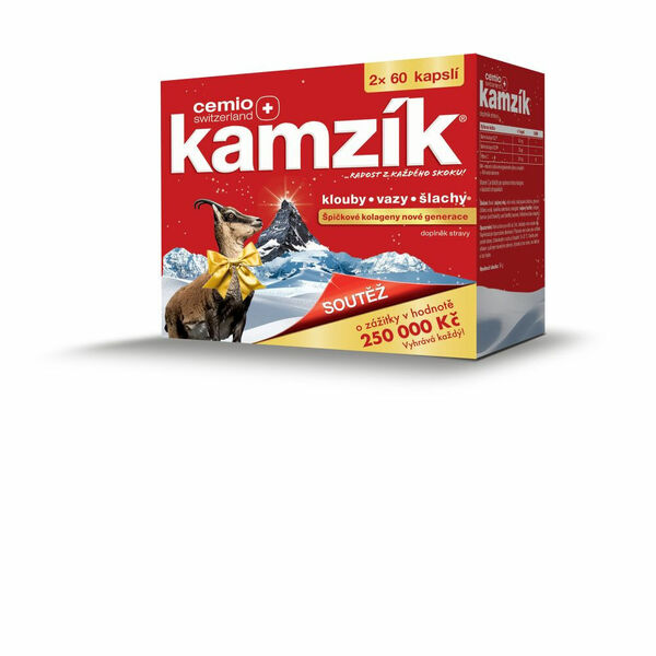 CEMIO Kamzík klouby, vazy, šlachy 120 kapslí DÁREK 2021 porovnat ceny