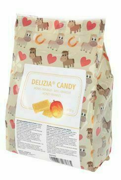 Pochoutka Pro Koně Delizia Candy, Med-mango 600g porovnat ceny