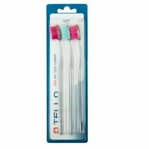 TELLO 4920 Soft Trio zubní kartáček 3ks v balení porovnat ceny