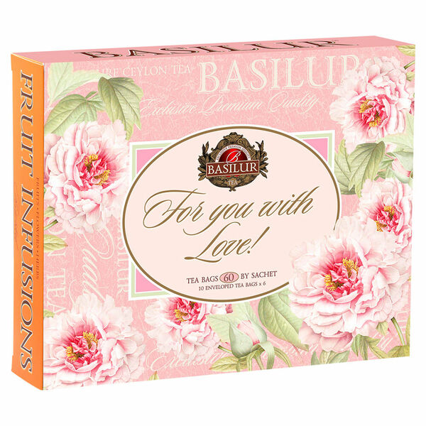 BASILUR Fruit infusions assorted jarní přebal 60 gastro sáčků porovnat ceny