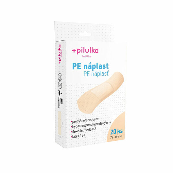 Pilulka PE náplast 20ks 72x19mm porovnat ceny