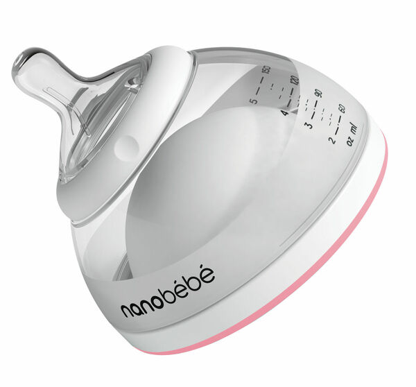 Nanobébé láhev na mateřské mléko 150ml růžová porovnat ceny