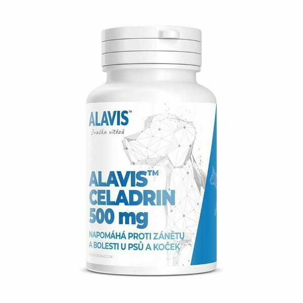 Alavis Celadrin pro psy a kočky 500 mg 60 kapslí porovnat ceny