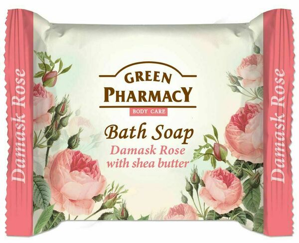 Green Pharmacy Damašská růže s bambuckým máslem toaletní mýdlo 100 g porovnat ceny