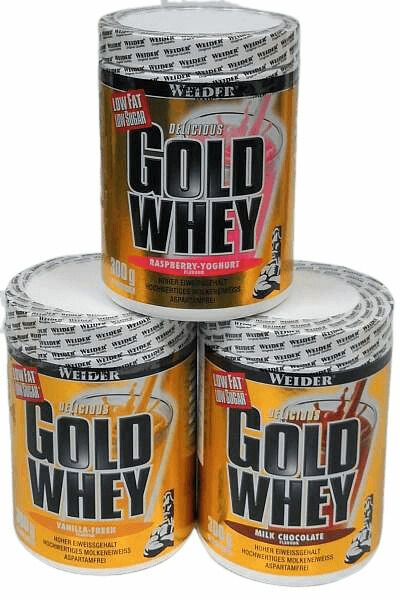 Weider Gold Whey Protein vanilla 300 g porovnat ceny