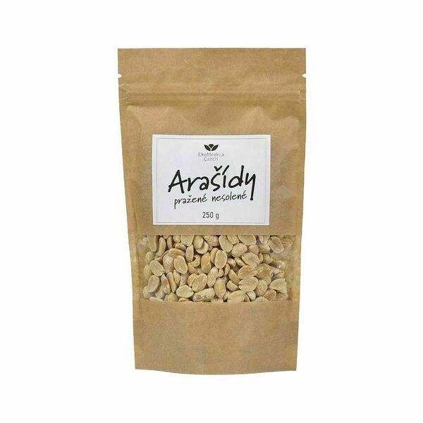 Ekomedica Arašídy pražené nesolené 250 g porovnat ceny