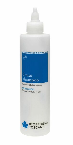 Biofficina Toscana My shampoo Modrá lahvička pro přípravu vlastního šampónu 250 ml porovnat ceny