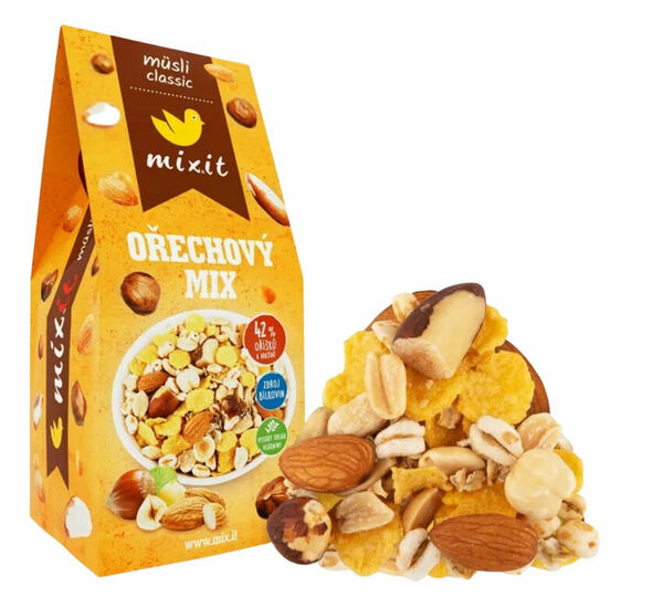 Mixit Müsli Classic ořechový mix 380 g porovnat ceny