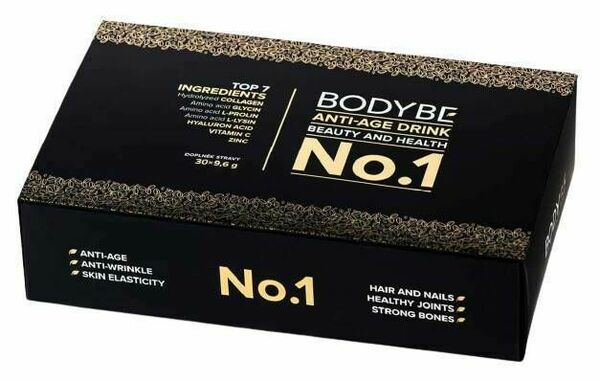 Bodybe Anti-age Drink No. 1 Prémiový kolagenový nápoj pro omlazení pleti na bázi aminokyselin 30ks porovnat ceny