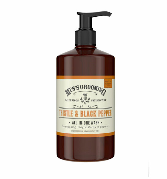 Scottish Fine Soaps Ostropestřec a černý pepř pánský mycí gel na tělo a vlasy 500 ml porovnat ceny