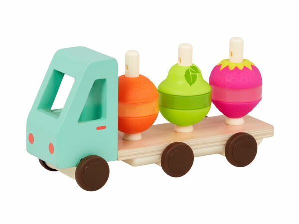B-Toys Náklaďák dřevěný Stack & Roll Fruit Truck porovnat ceny