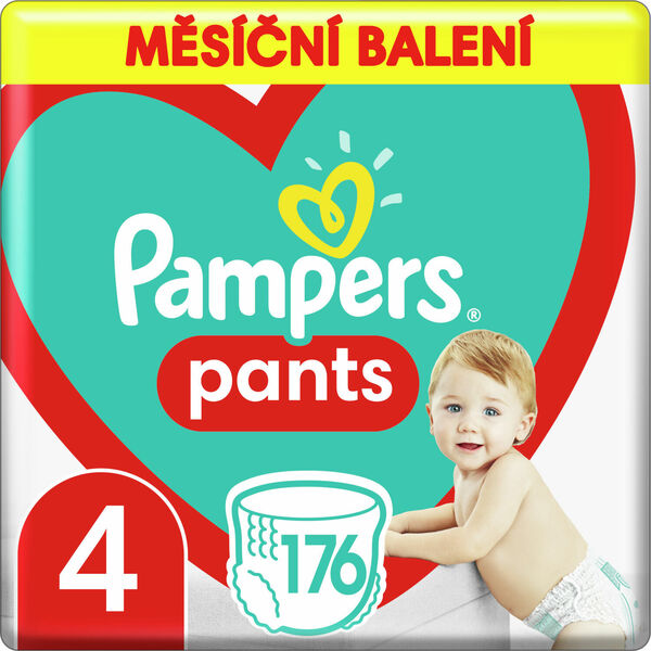 II. jakost Pampers kalhotkové plenky Monthly Box S4 176ks porovnat ceny