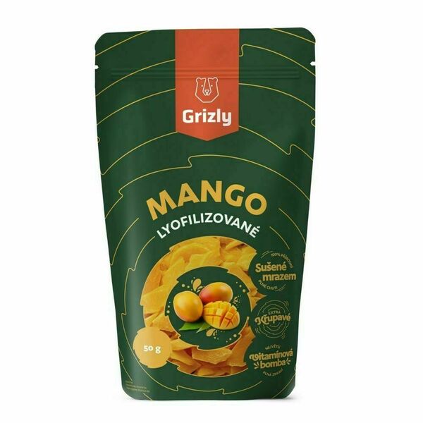Grizly Mango lyofilizované 50 g porovnat ceny