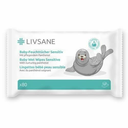 LIVSANE Dětské vlhčené ubrousky s Panthenolem 80ks porovnat ceny
