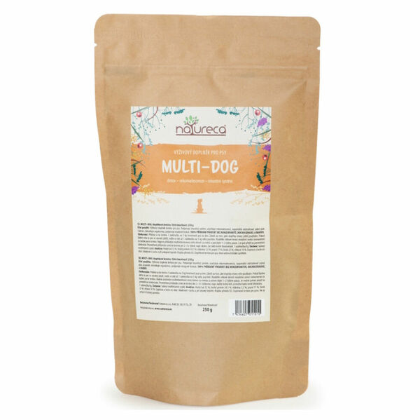NATURECA Multi dog multivitamin pro psy 250 g porovnat ceny