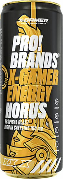 PRO!BRANDS X-Gamer Energy Horus Tropical blast 330ml porovnat ceny