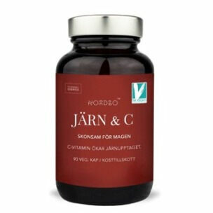 NORDBO Järn a vitamín C 90 kapslí porovnat ceny