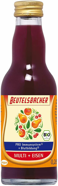 Beutelsbacher Bio šťáva z ovoce Multi + Železo 200 ml porovnat ceny
