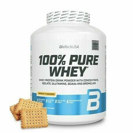 BioTech 100% Pure Whey 2270g black biscuit porovnat ceny