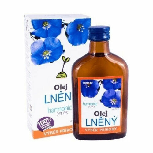 Lněný olej 100% 200ml porovnat ceny