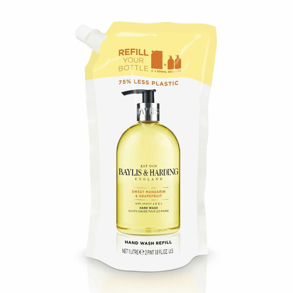 Baylis & Harding Tekuté mýdlo Mandarinka & Grapefruit náhradní náplň 1000 ml porovnat ceny