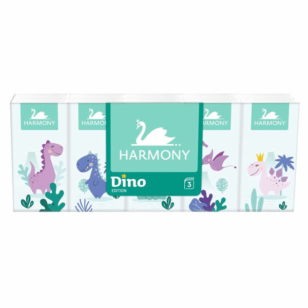 HARMONY Papírové kapesníky Dino 10 x 10 ks porovnat ceny