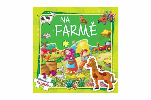 FONI Book Puzzle knížka Na farmě CZ verze porovnat ceny